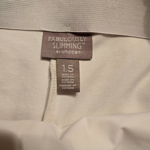 Chico's Fabulously Slimming pants size 1.5 - Picture 4 of 13